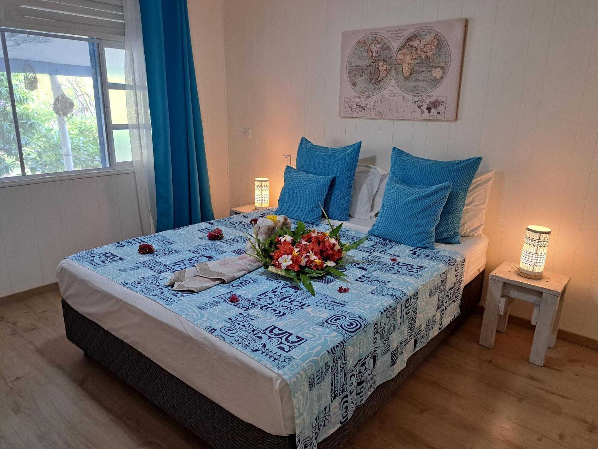 Moana Breeze Rangiroa - Rental Car Included - Air Conditioning - Wi-Fi Tiputa Exterior foto