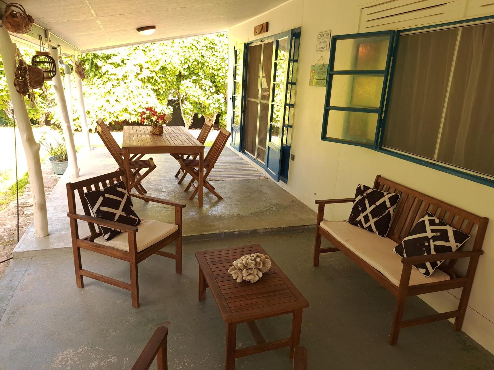 Moana Breeze Rangiroa - Rental Car Included - Air Conditioning - Wi-Fi Tiputa Exterior foto